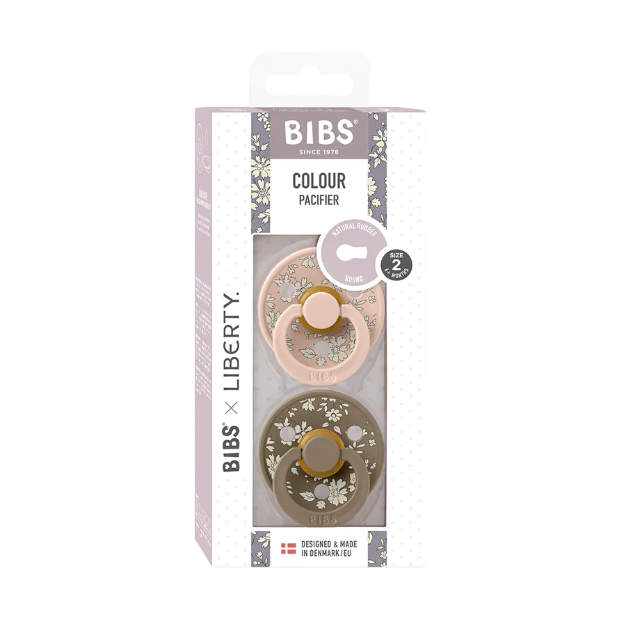 BIBS Liberty 2x Blush Mix Misura2 (6m+)