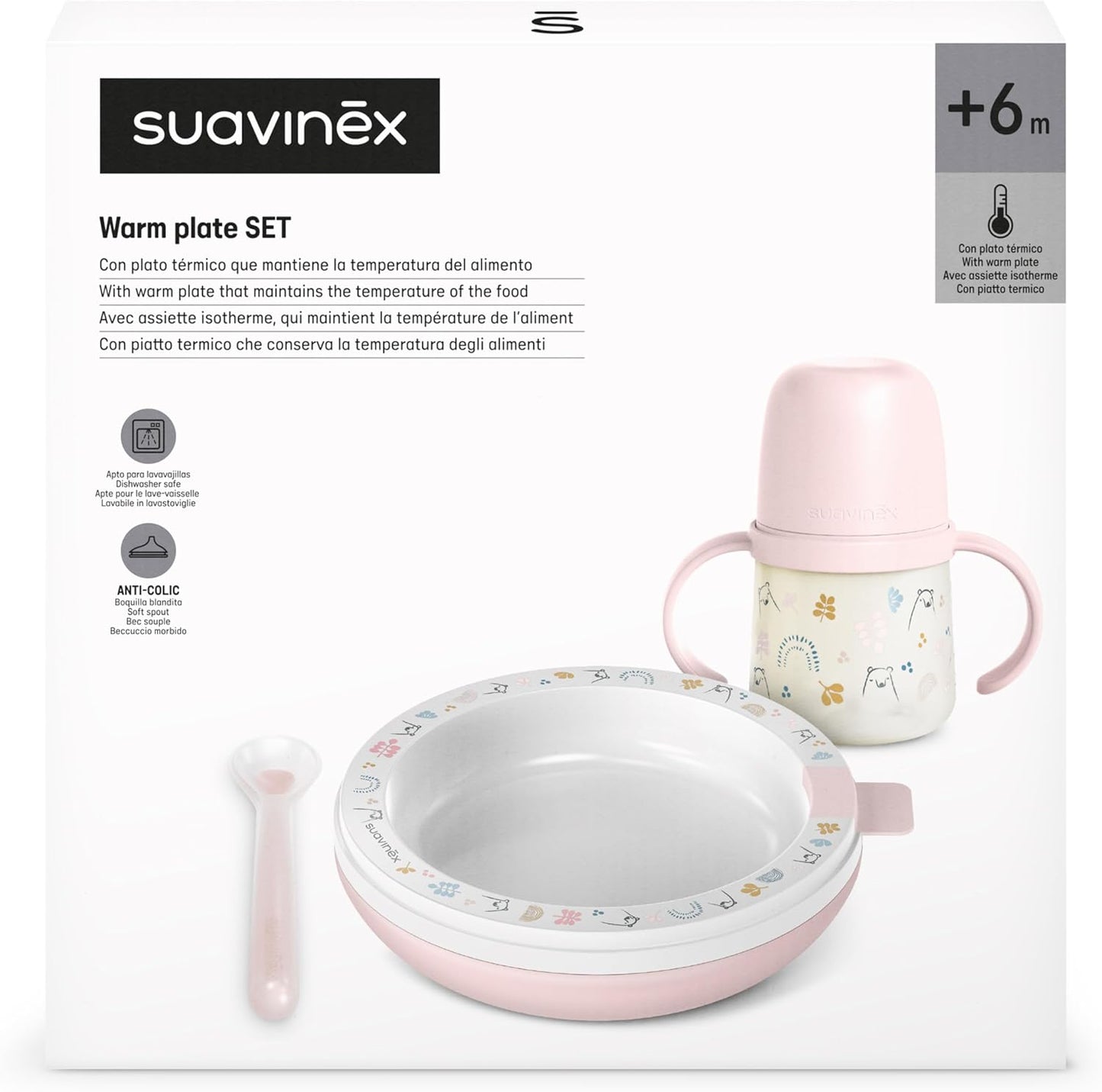 Set pappa calda Suavinex 6m+
