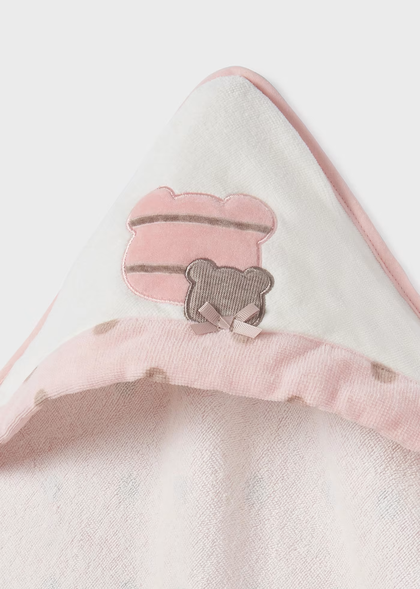 Accappatoio Orso Rosa Baby Mayoral