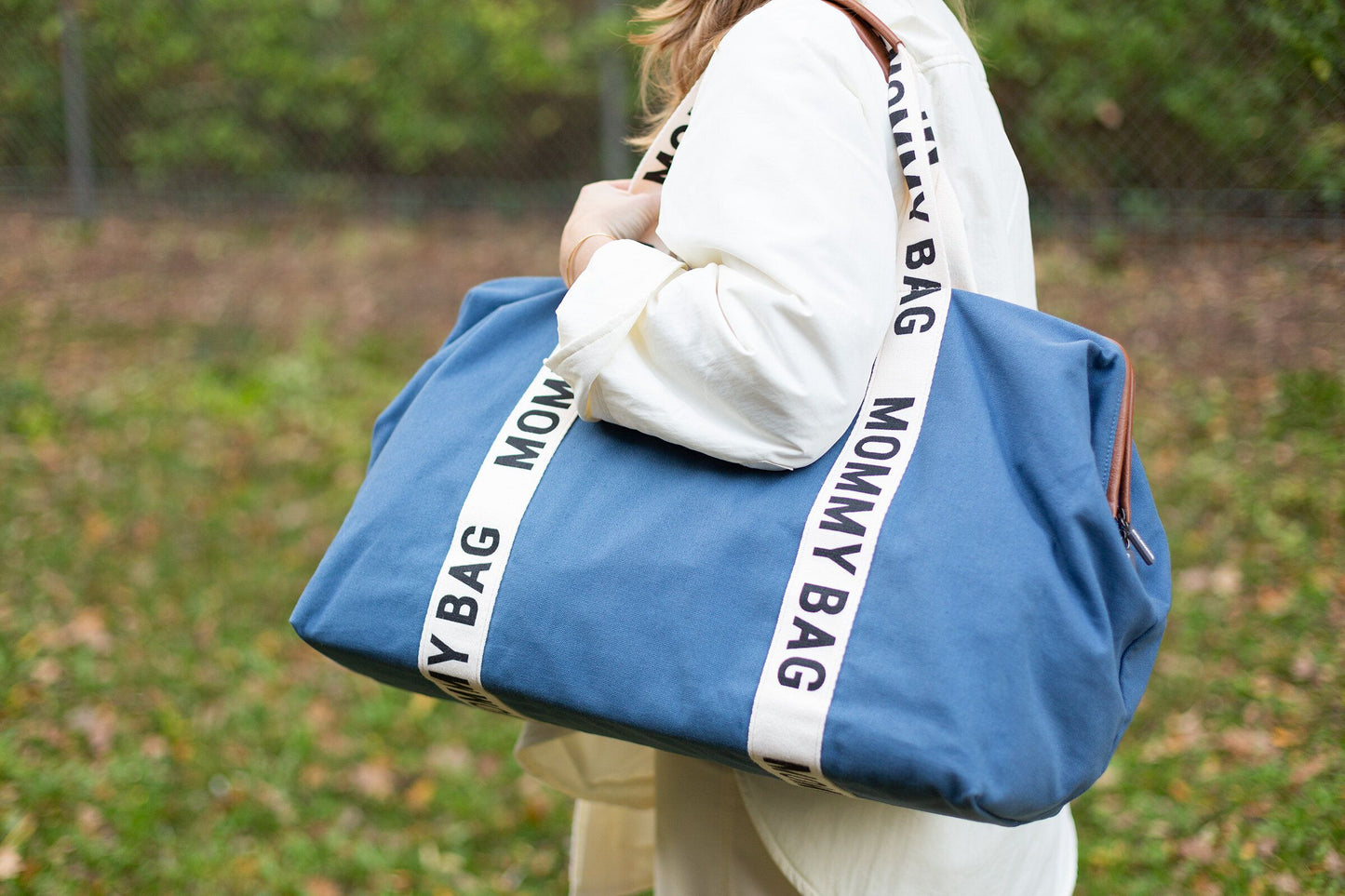 Borsa Mommy Bag Indigo