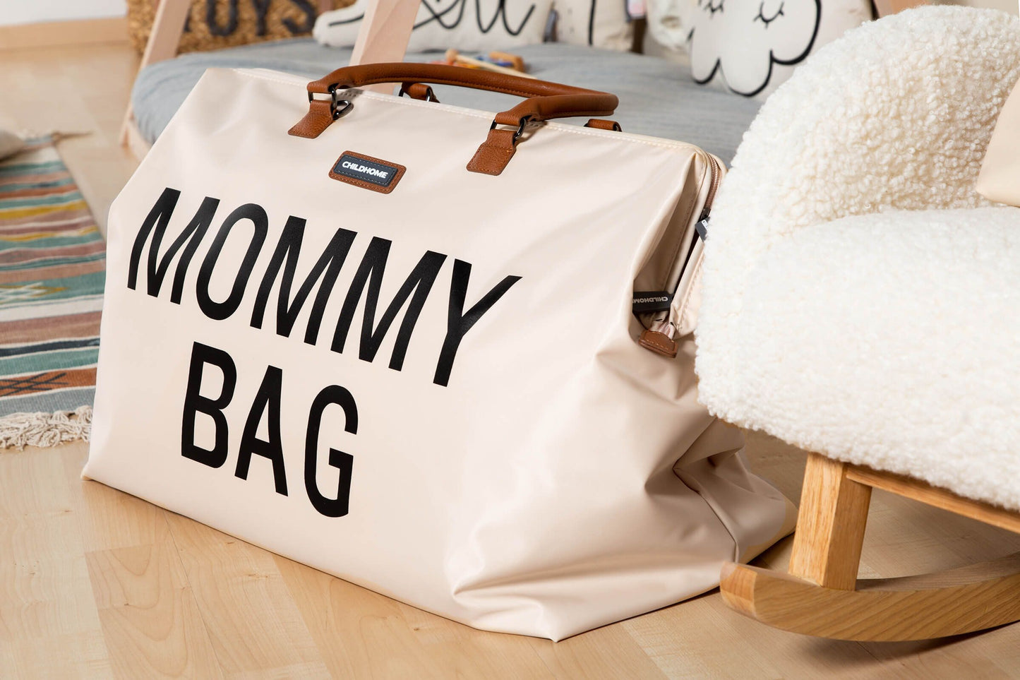 Borsa Mommy Bag Avorio