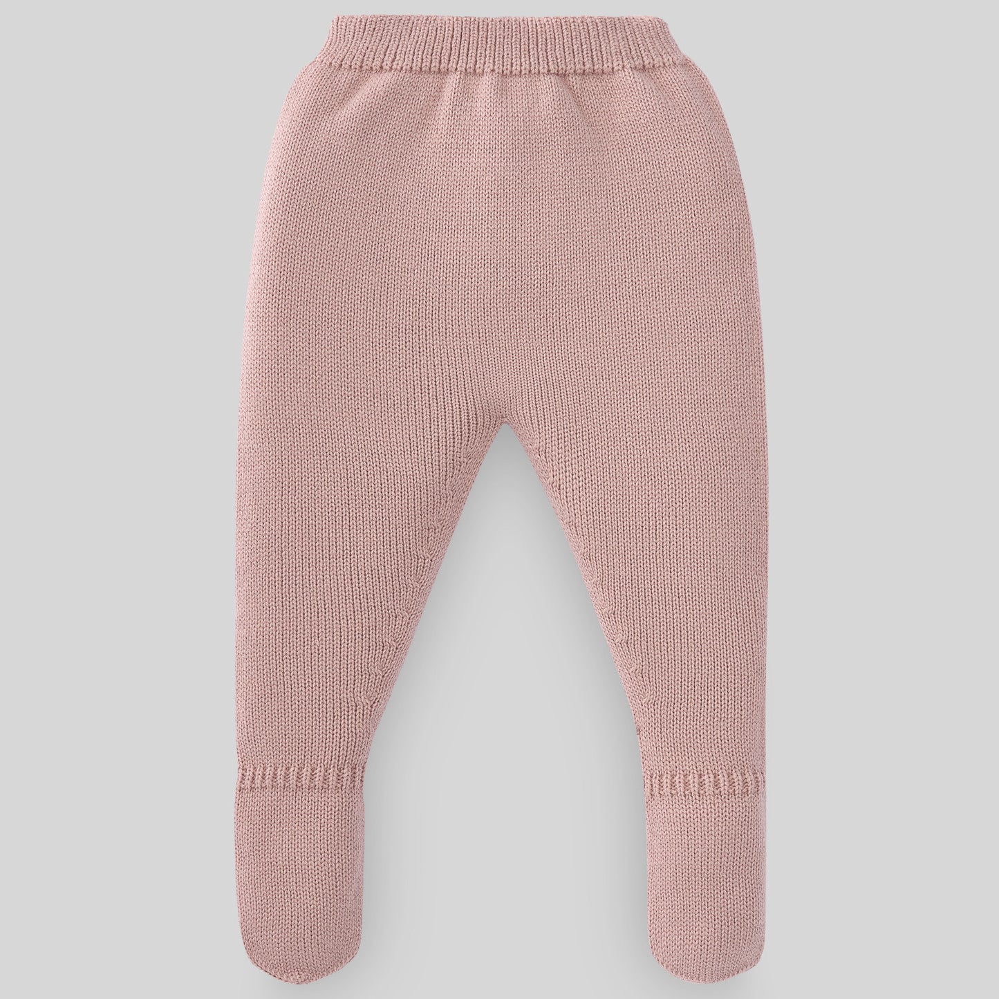 Maglia + Ghettina in lana "BALANCIN" Neonata Rosa