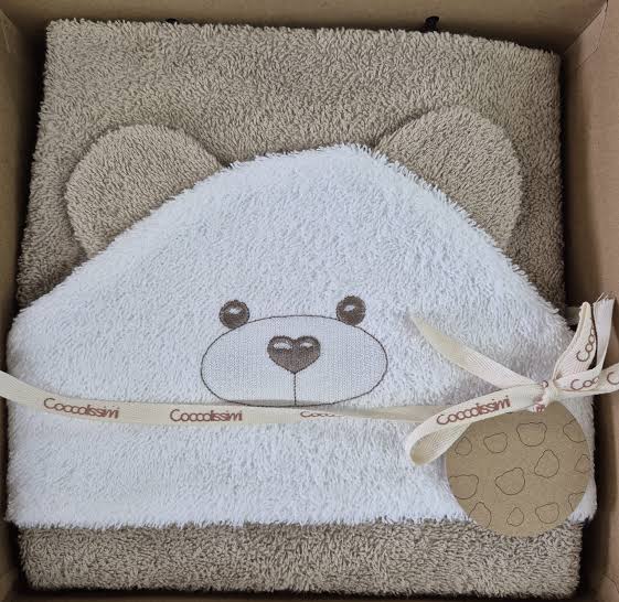 Accappatoio Coccolissimi Teddy Moka