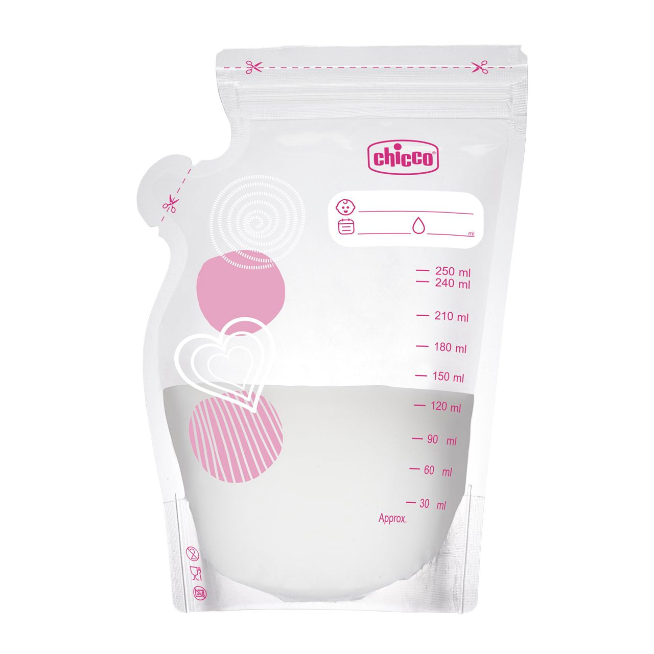 Chicco Sacchetti Per Latte Materno 30pz