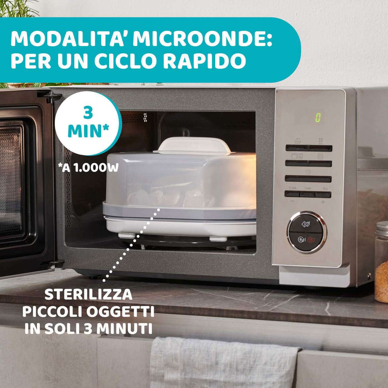 Sterilizzatore a vapore Chicco