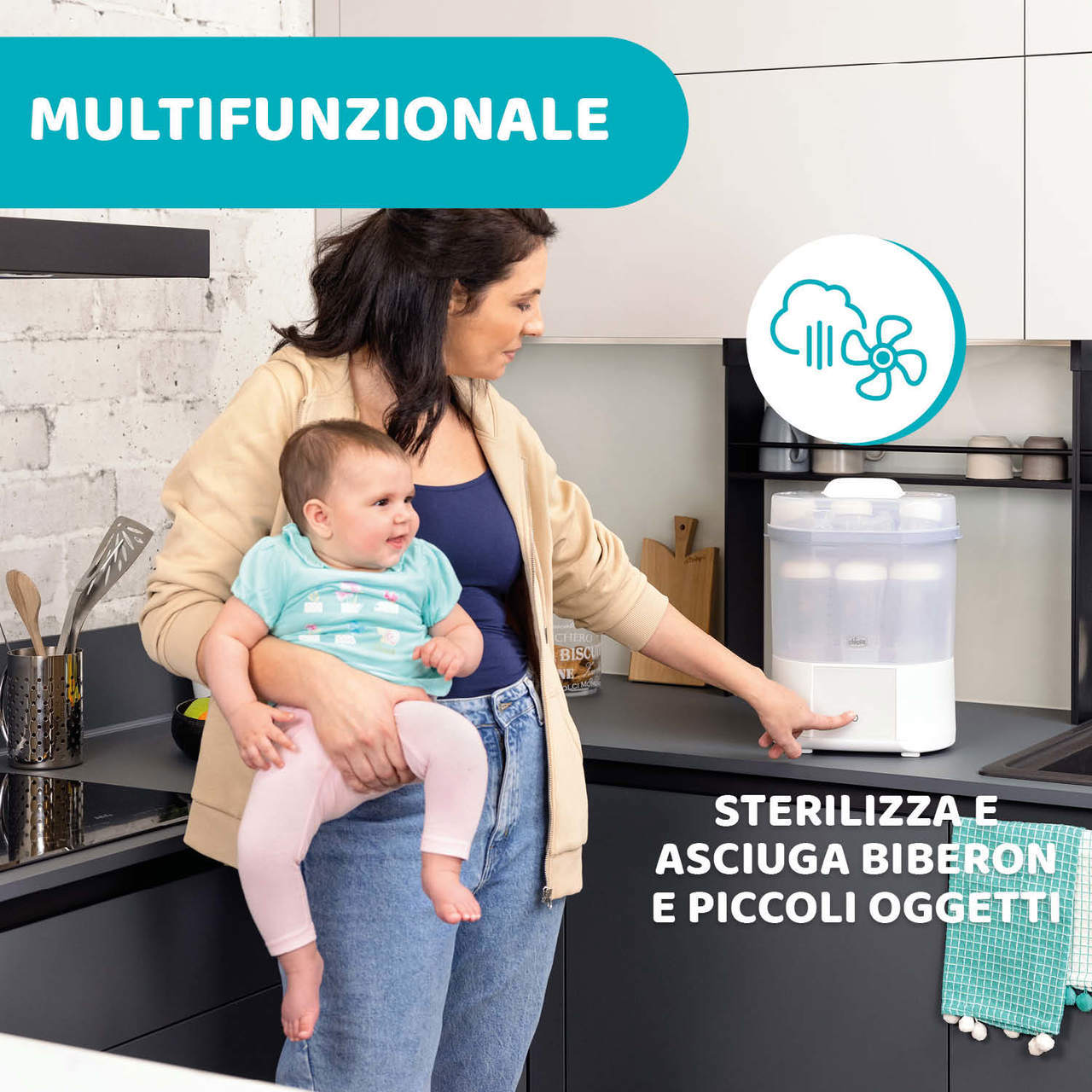 Sterilizzatore + Asciugatura Chicco