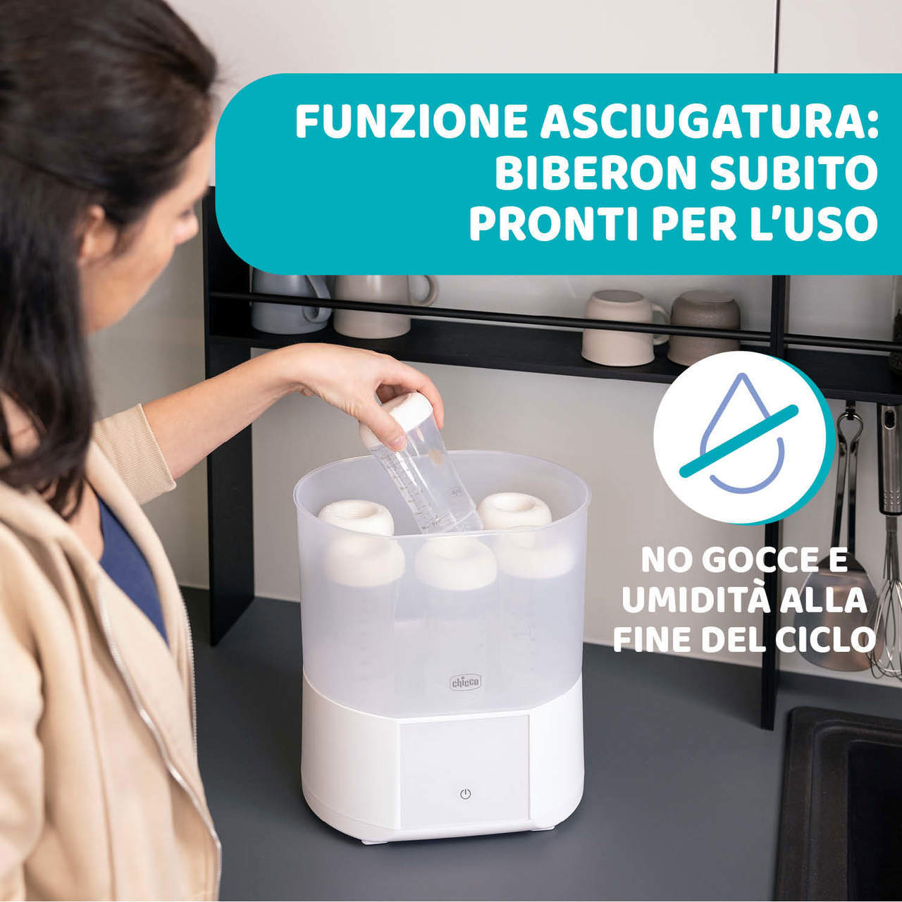 Sterilizzatore + Asciugatura Chicco