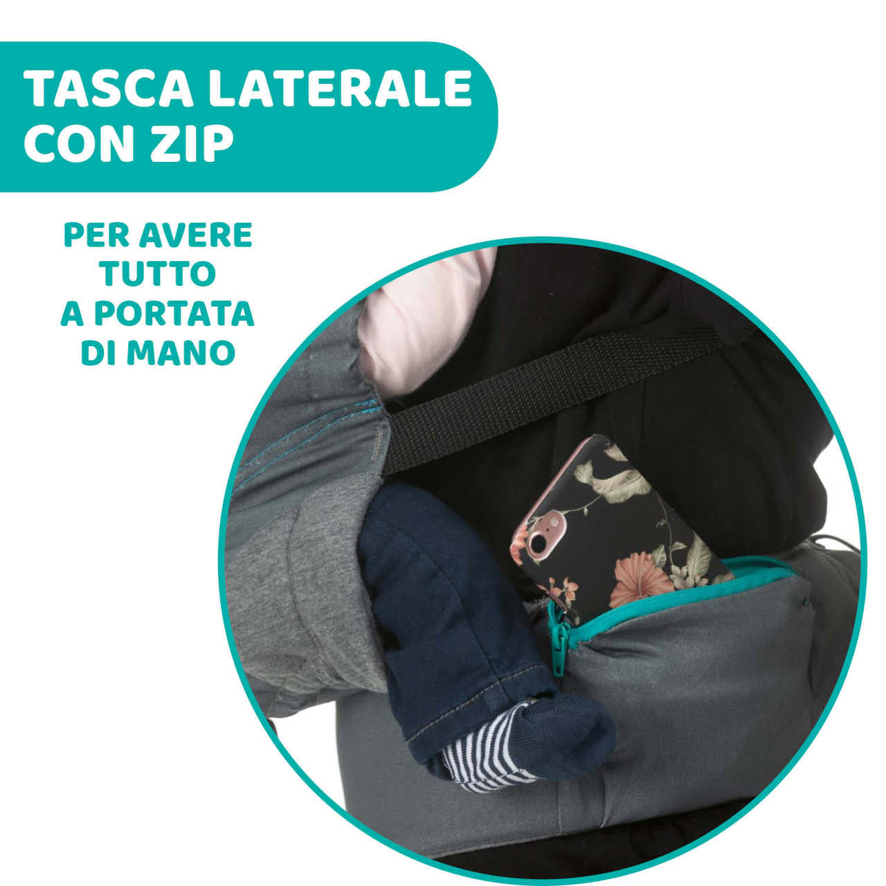 Marsupio Chicco MYAMAKI FIT fino a 15Kg