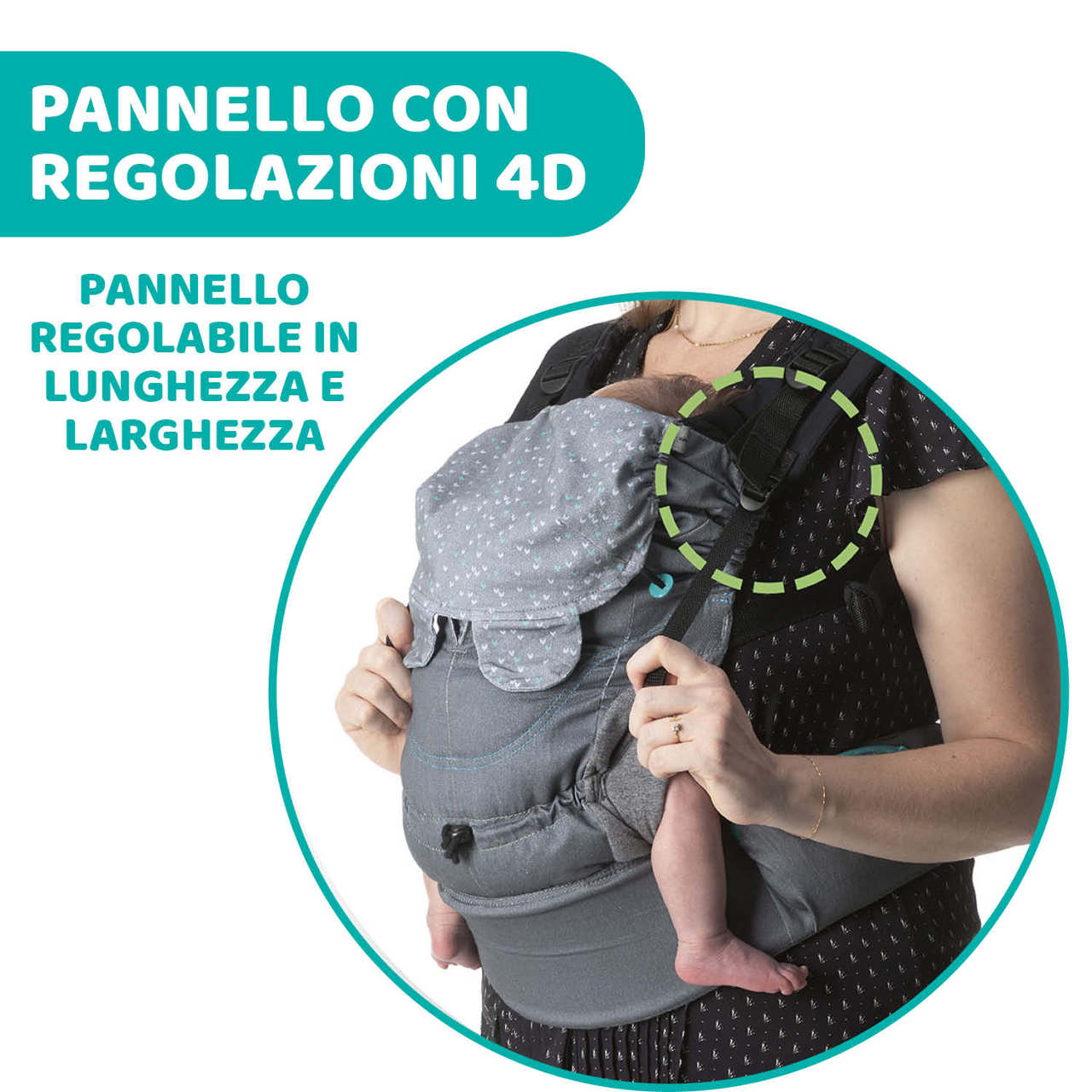 Marsupio Chicco MYAMAKI FIT fino a 15Kg