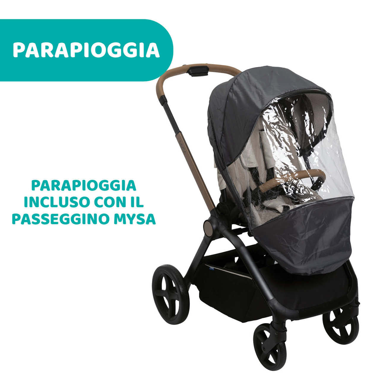 Trio Chicco Mysa + Dispositivo Sicurezza In Regalo