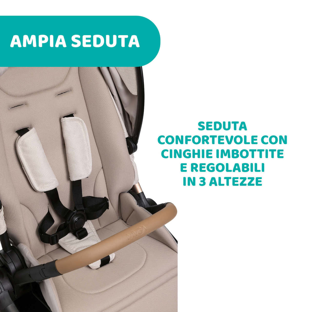 Trio Chicco Mysa + Dispositivo Sicurezza In Regalo