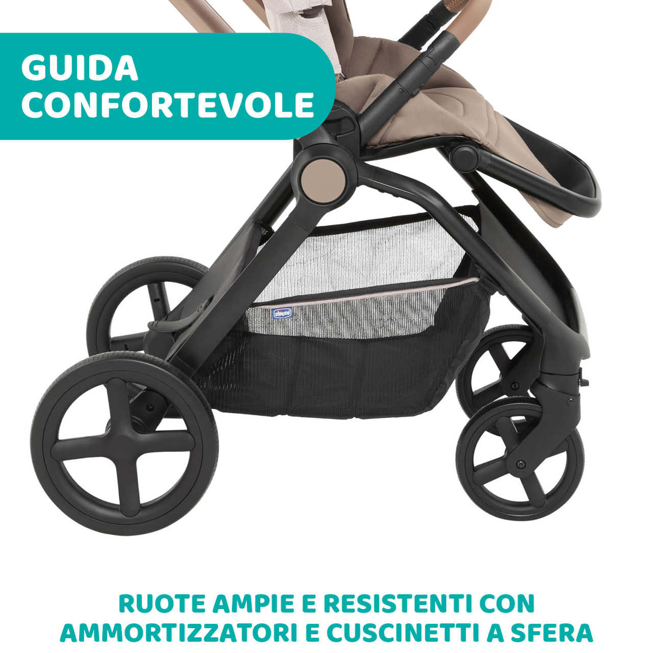 Trio Chicco Mysa + Dispositivo Sicurezza In Regalo