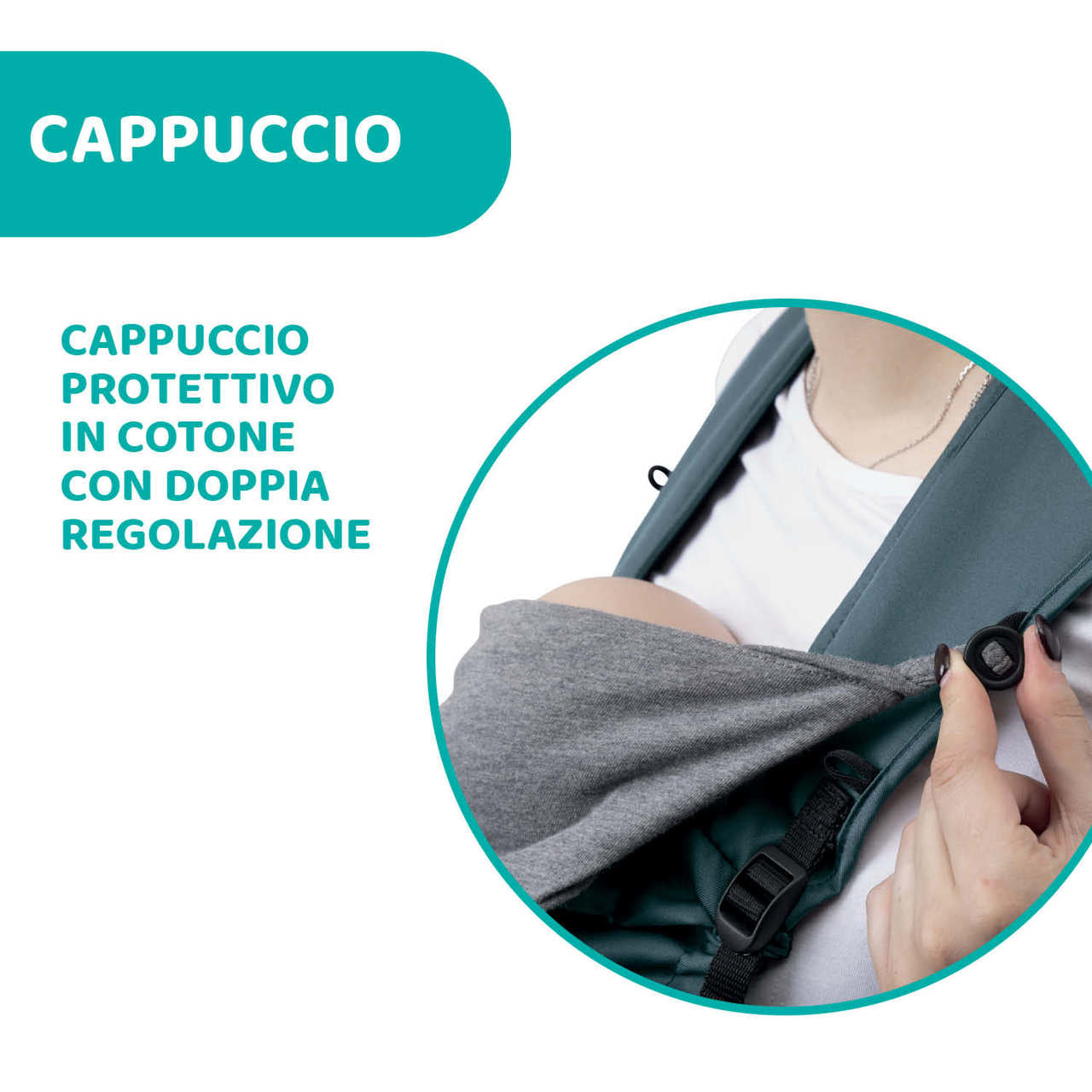 Marsupio Chicco Skin Fit fino a 9Kg