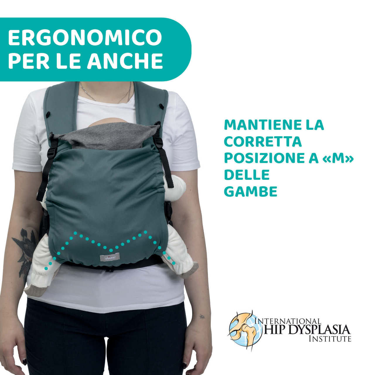 Marsupio Chicco Skin Fit fino a 9Kg