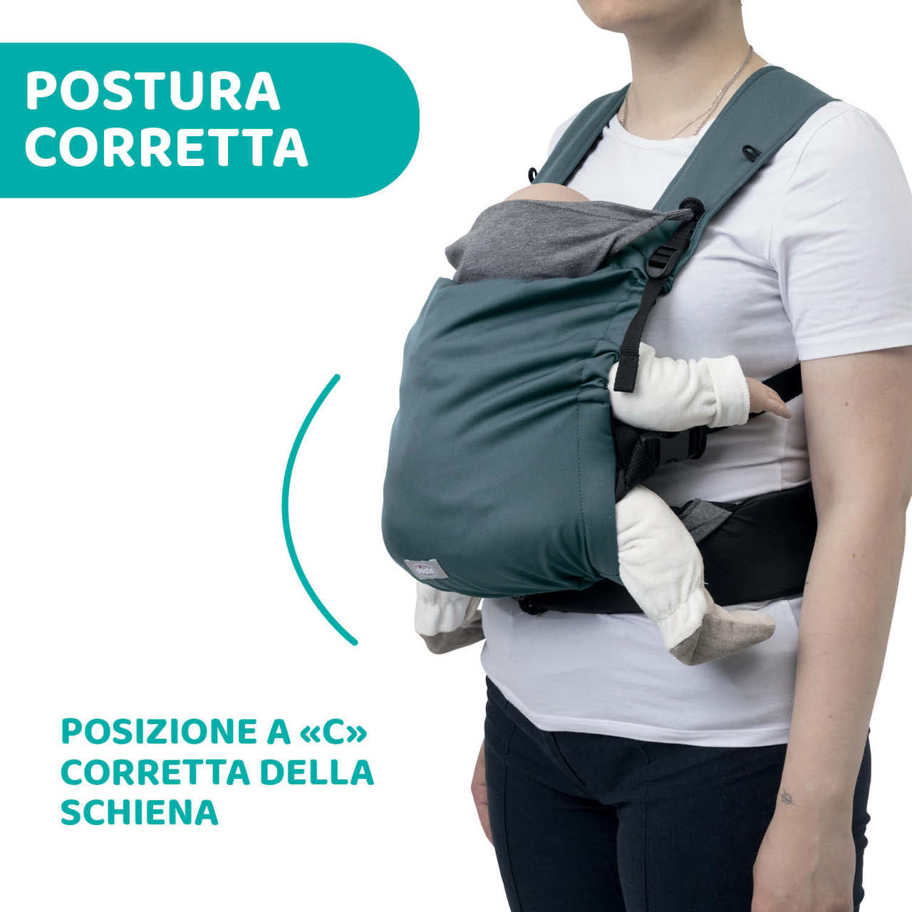 Marsupio Chicco Skin Fit fino a 9Kg