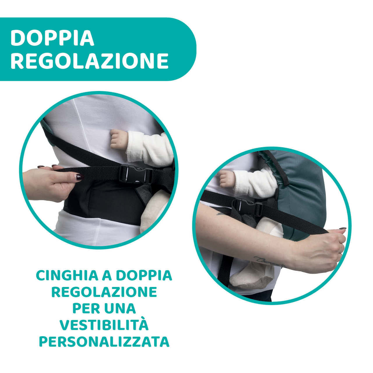 Marsupio Chicco Skin Fit fino a 9Kg
