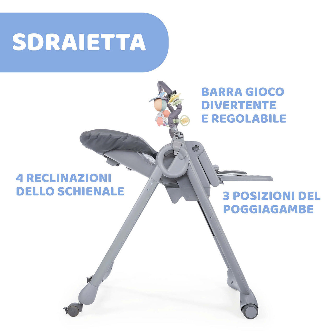 Seggiolone Polly Magic Relax Chicco