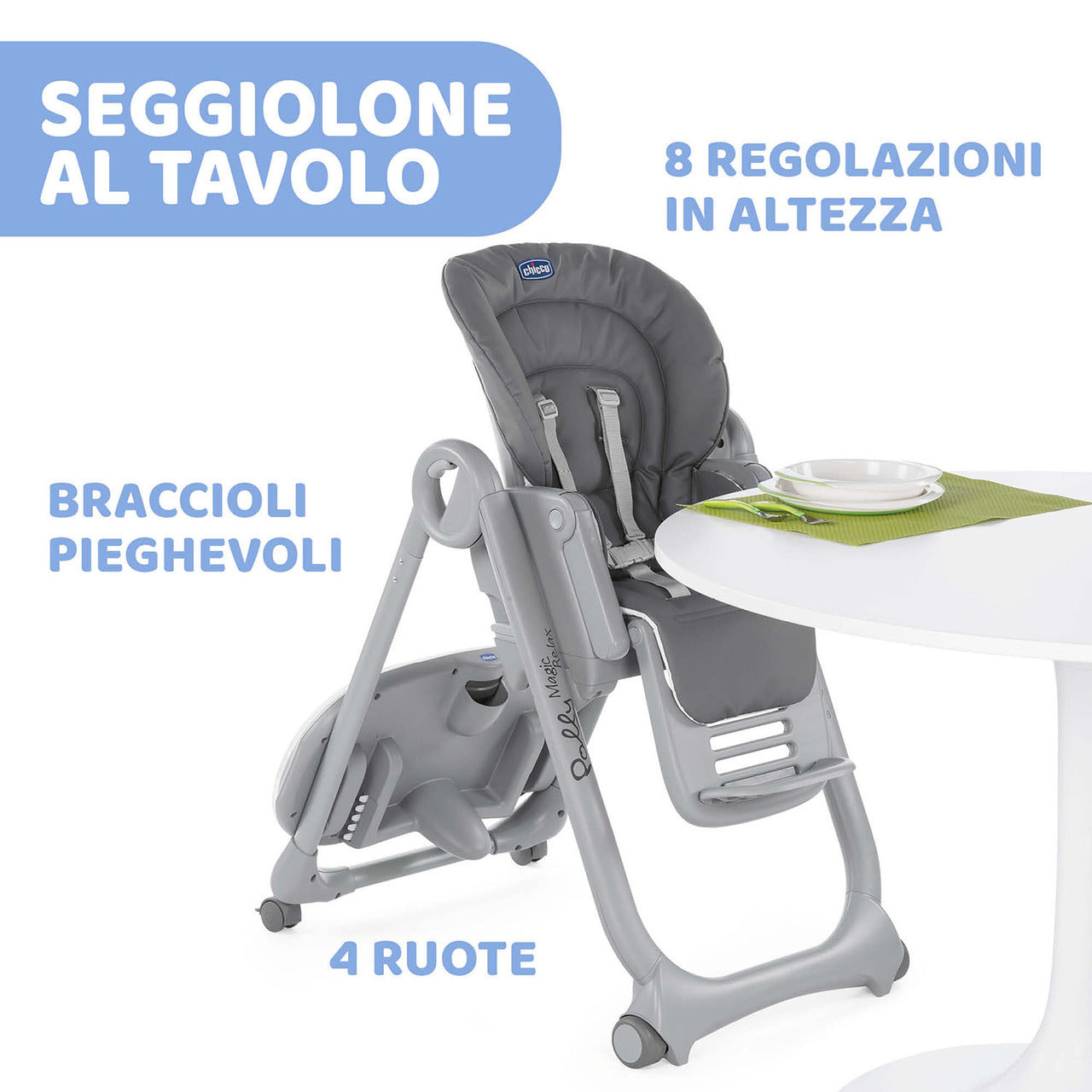 Seggiolone Polly Magic Relax Chicco
