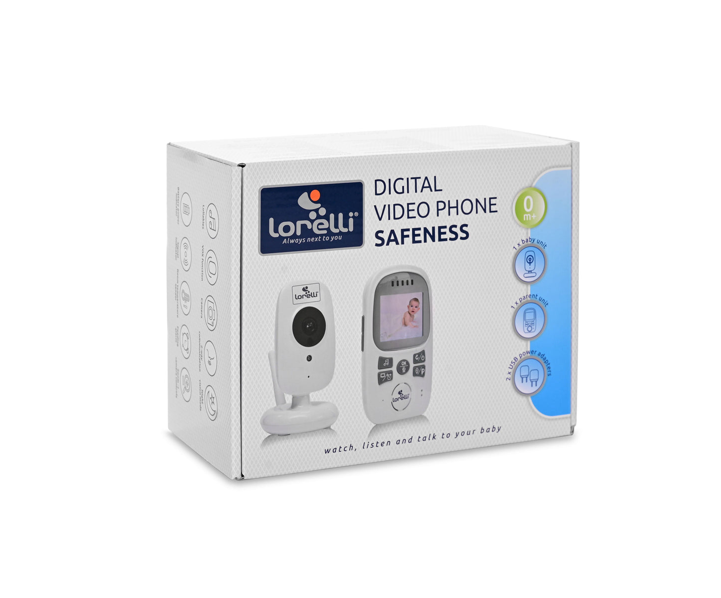 Video Monitor Lorelli Digital Videophone Safeness senza fili