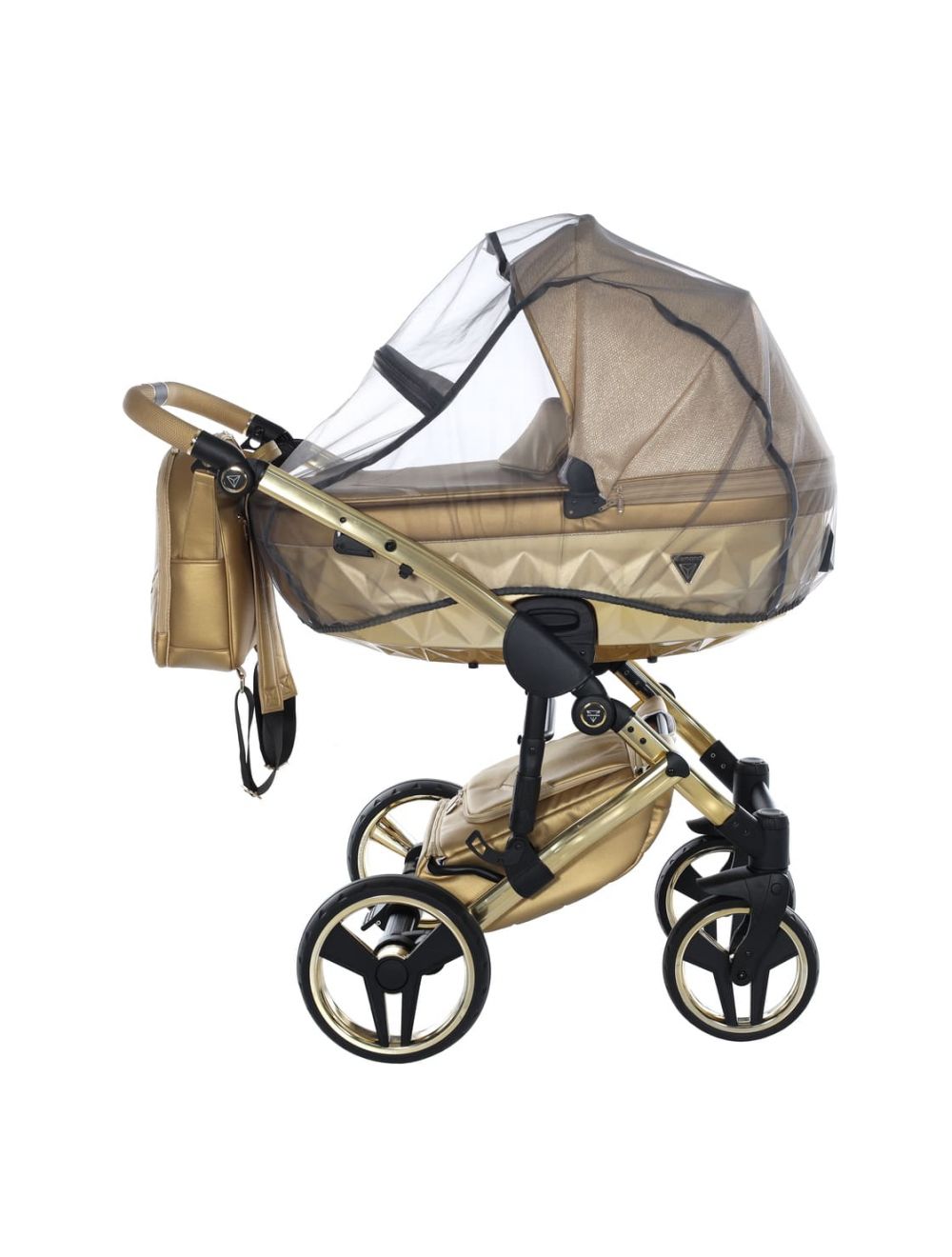 Trio Diamond Dolce 3 in 1 Ecopelle Gold Telaio Gold