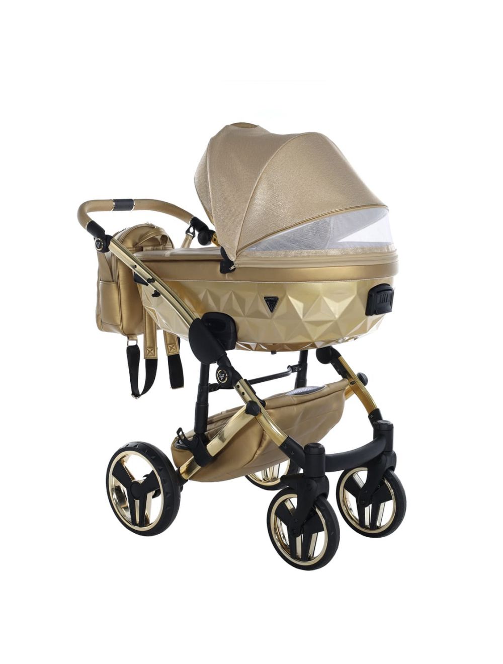 Trio Diamond Dolce 3 in 1 Ecopelle Gold Telaio Gold