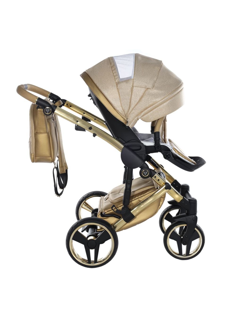 Trio Diamond Dolce 3 in 1 Ecopelle Gold Telaio Gold