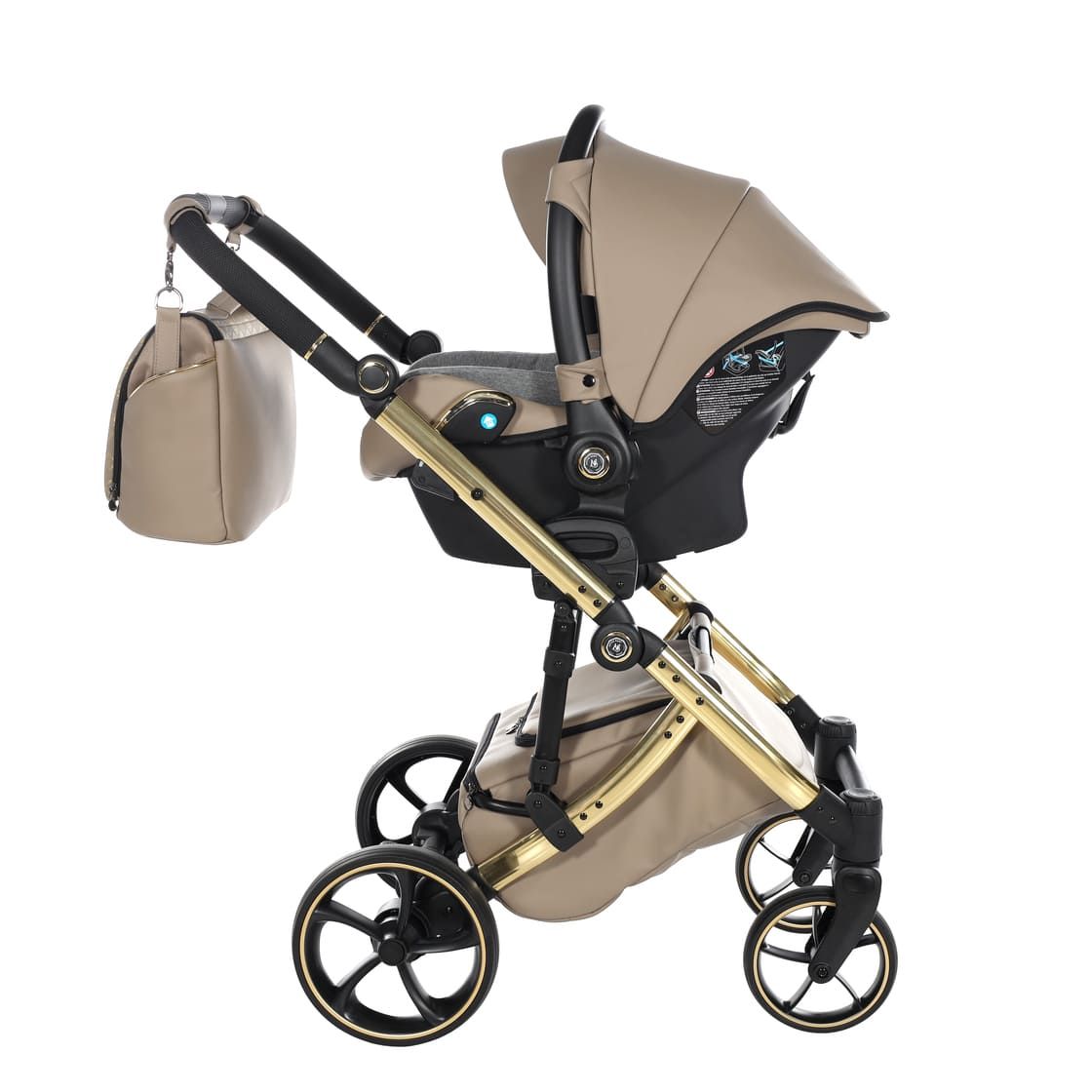 Trio Antes Baby Monogram Beige Telaio Gold