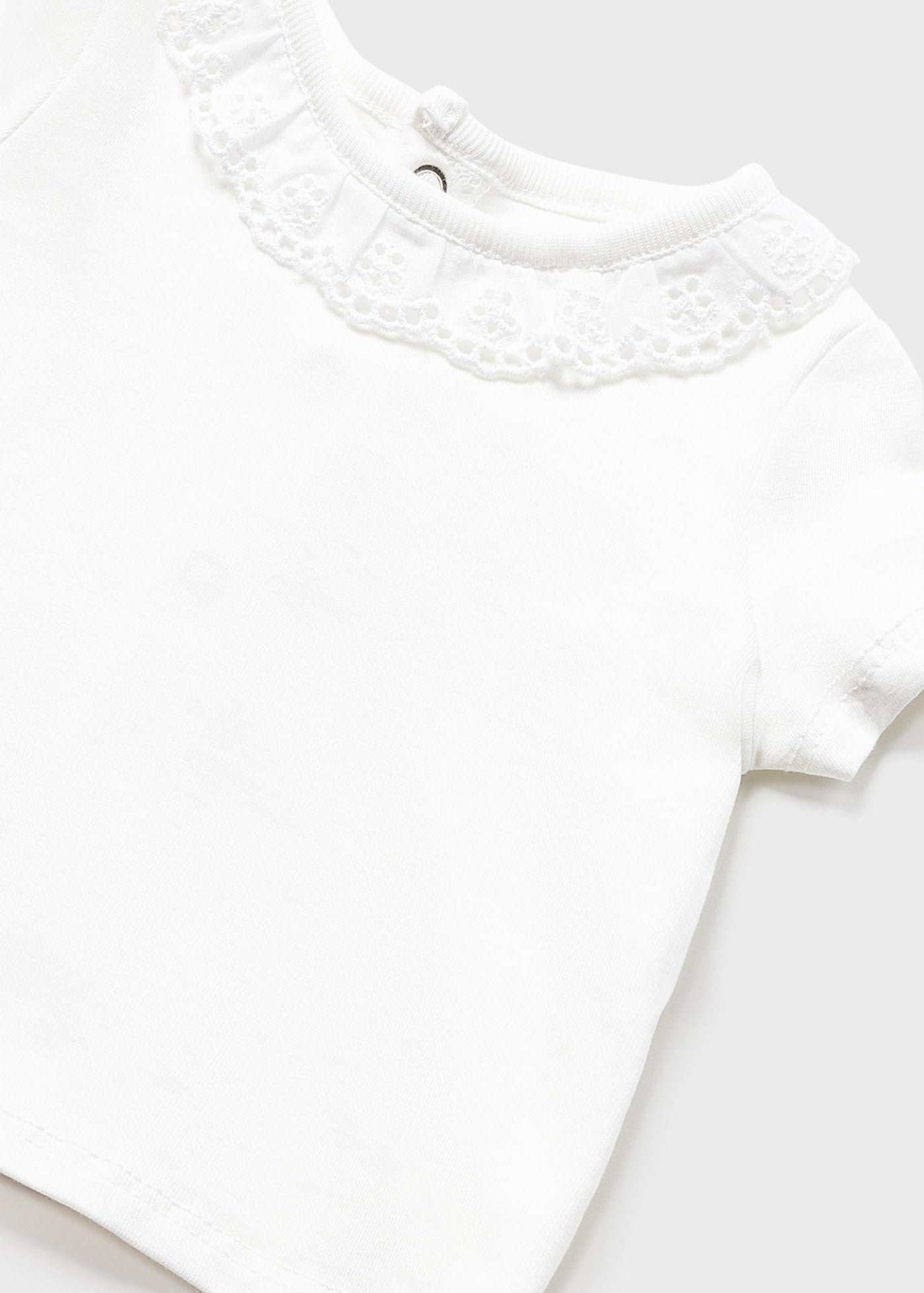 Completo 2 pezzi tricot cotone sosteniibile neonata 01250