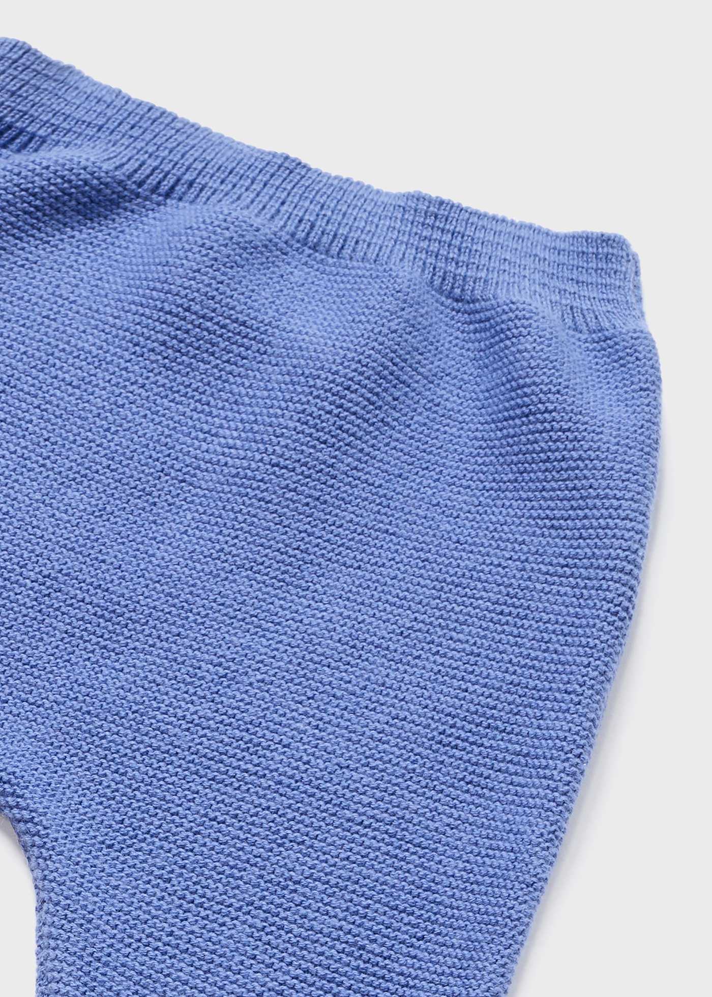 Completo 2 pezzi tricot in cotone sostenibile neonato 1507