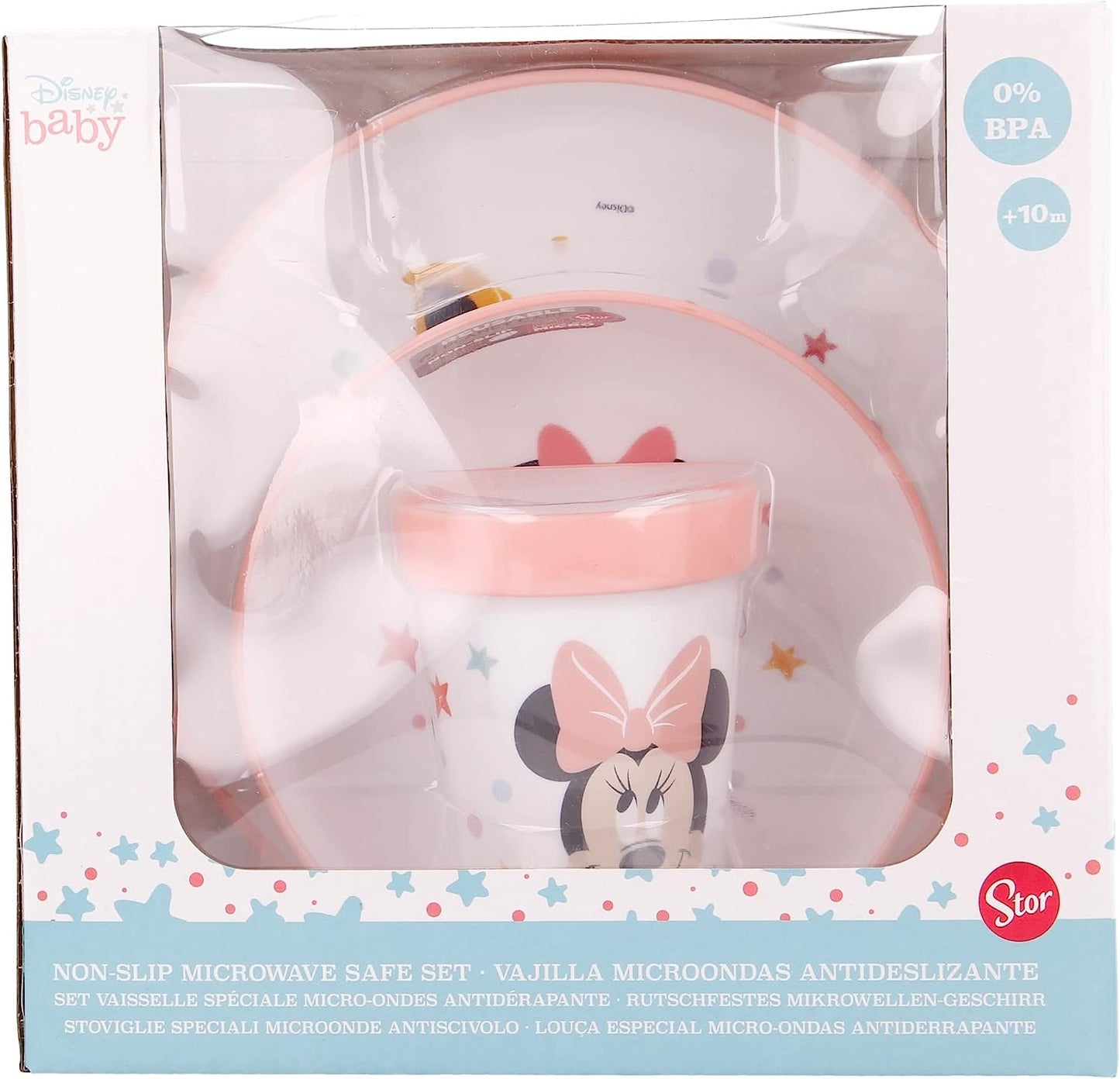 Set Pappa Minnie 3 Pezzi Disney 10m+