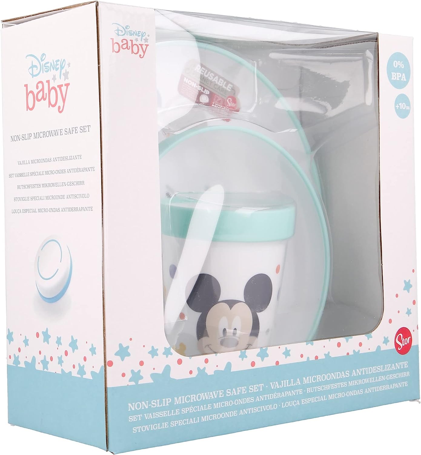 Set Pappa Mickey 3 Pezzi Disney 10m+