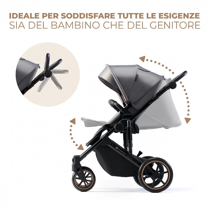 Trio Kinderkraft PRIME 2 Grigio