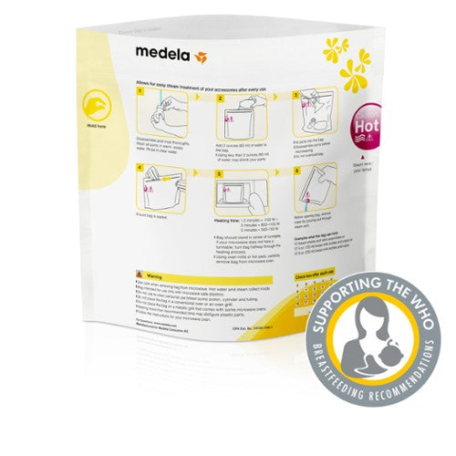 Medela Sacche Per Microonde Quick Clean
