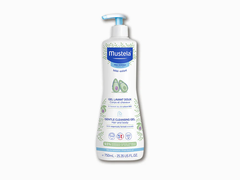 Mustela Detergente Delicato 750 ml Viso, Corpo e Capelli