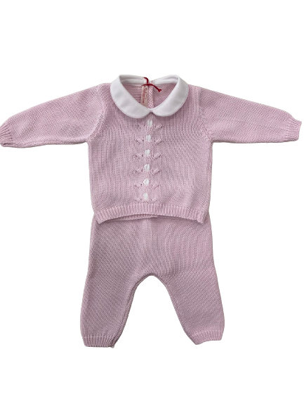 Scaldacuore Corredino Bimba Rosa/Glicine Treccia