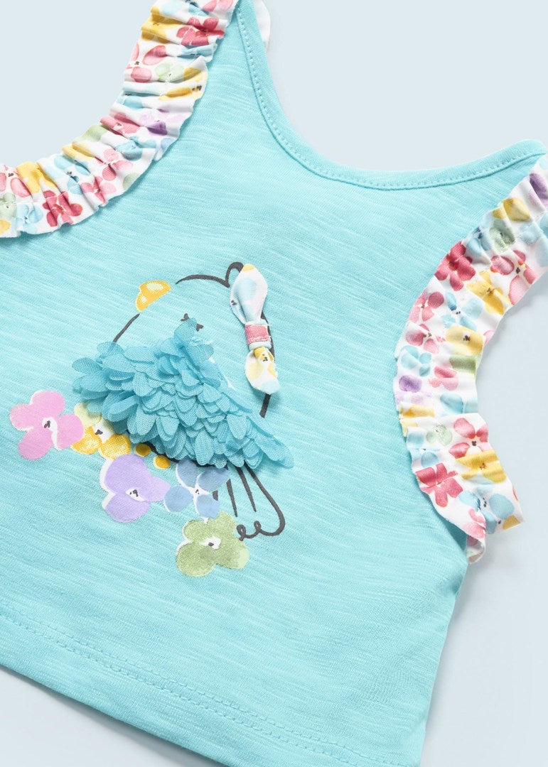 Completo mare 3 pezzi neonata 01692