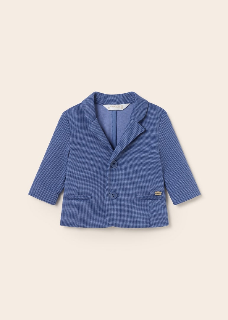 Giacca modello americana in cotone neonato 01402