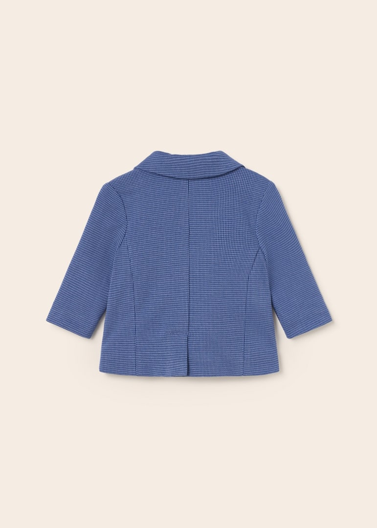 Giacca modello americana in cotone neonato 01402