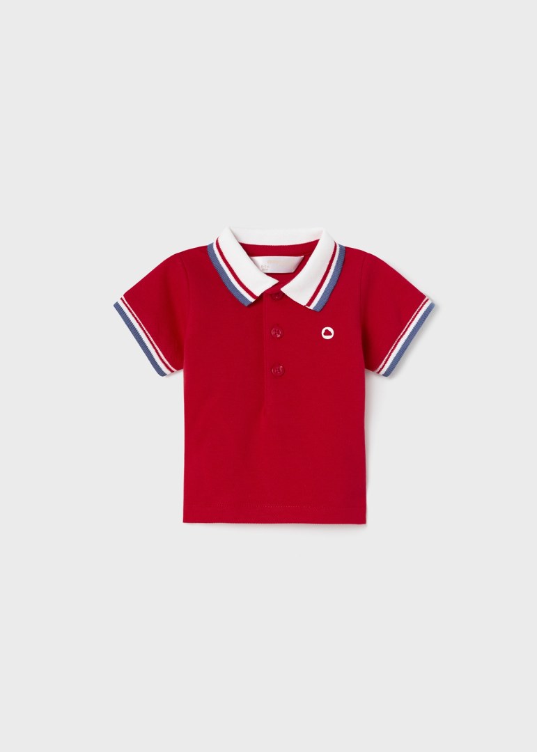 Polo manica corta cotone neonato 00190