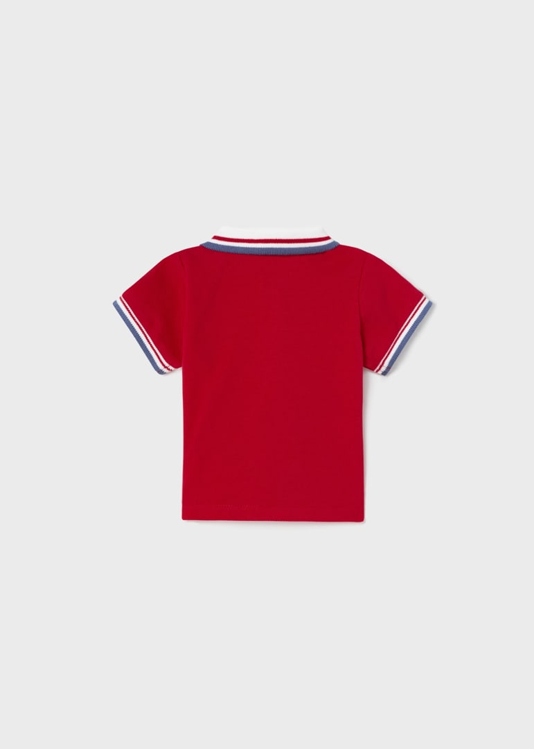 Polo manica corta cotone neonato 00190
