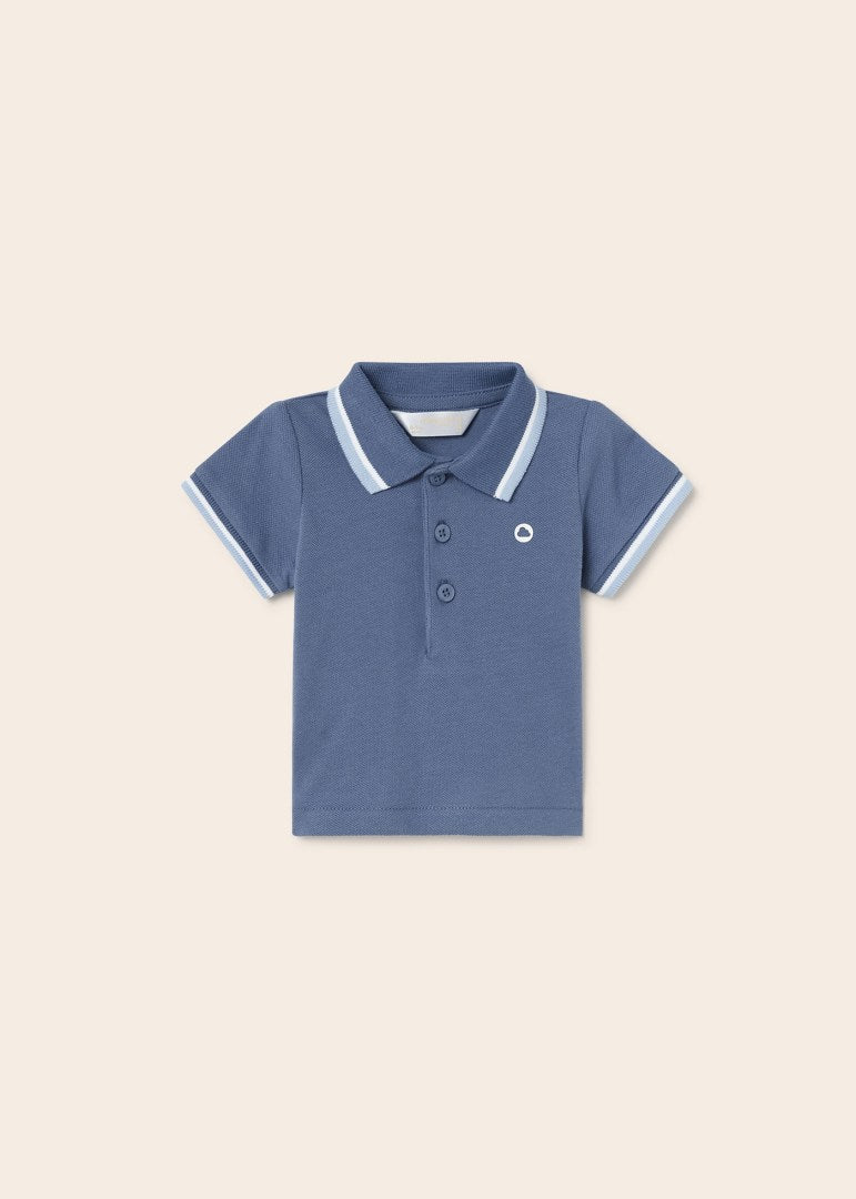 Polo manica corta cotone neonato 00190