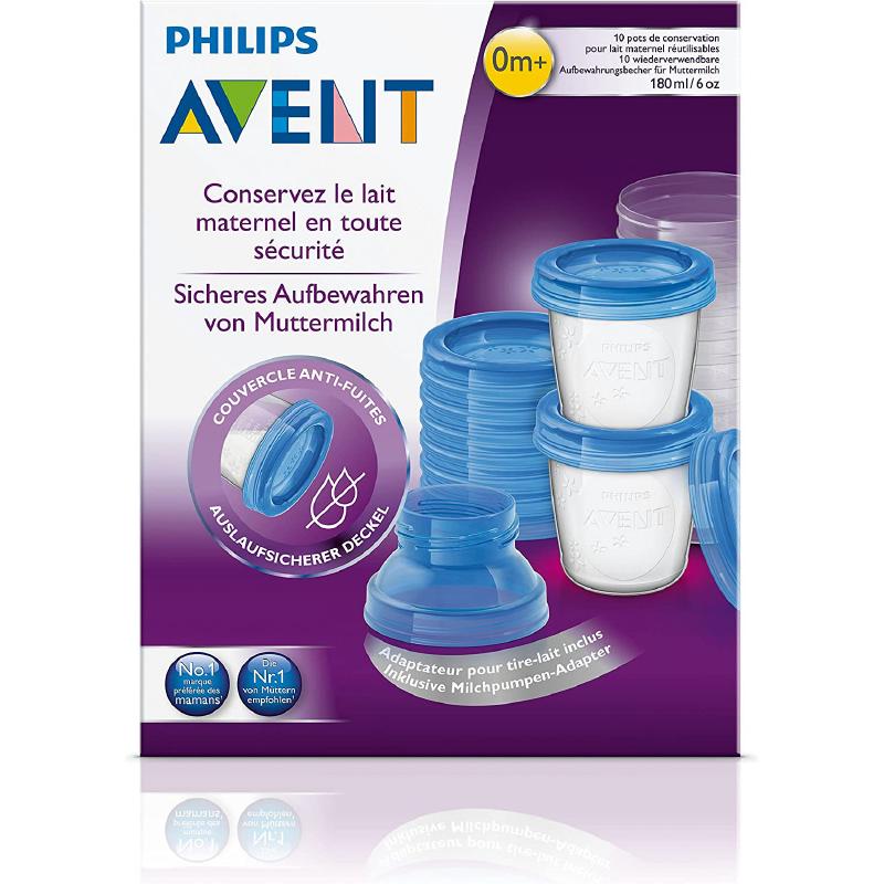 Contenitori per il latte materno Philips Avent