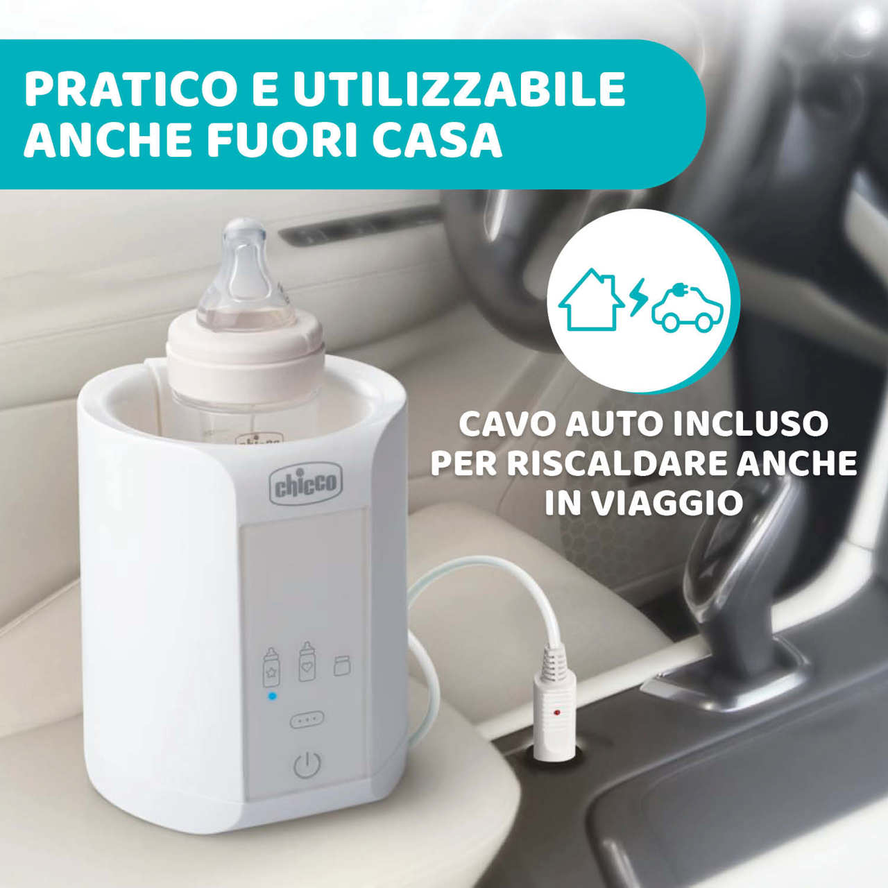 Scaldabiberon Chicco Casa-Auto
