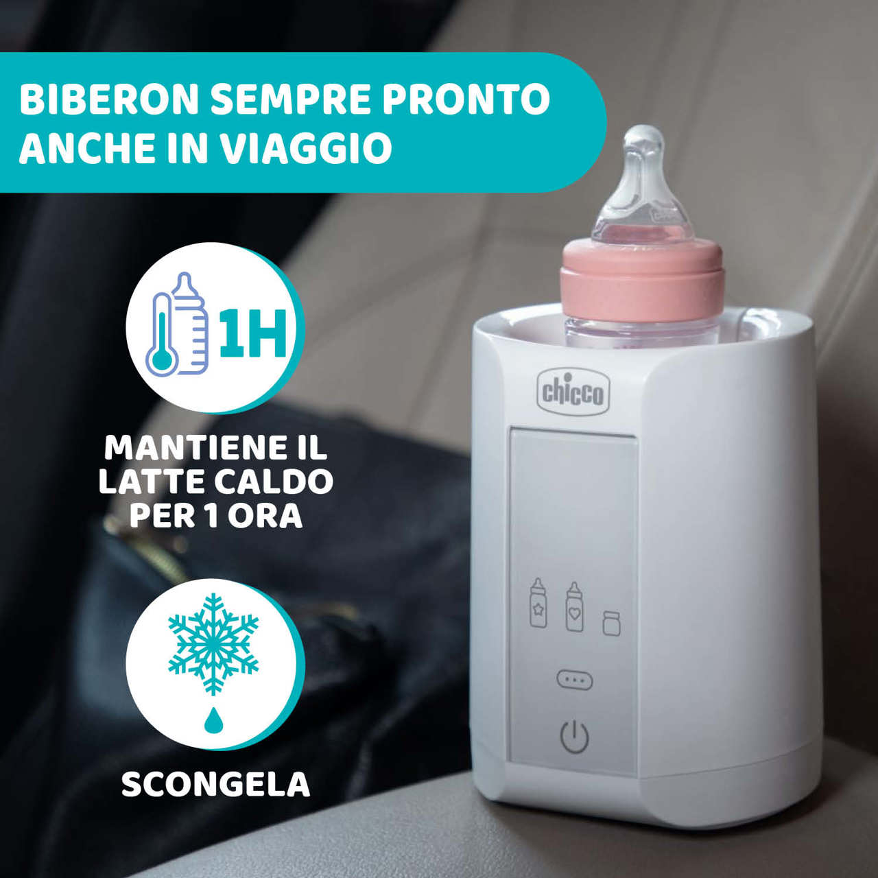 Scaldabiberon Chicco Casa-Auto