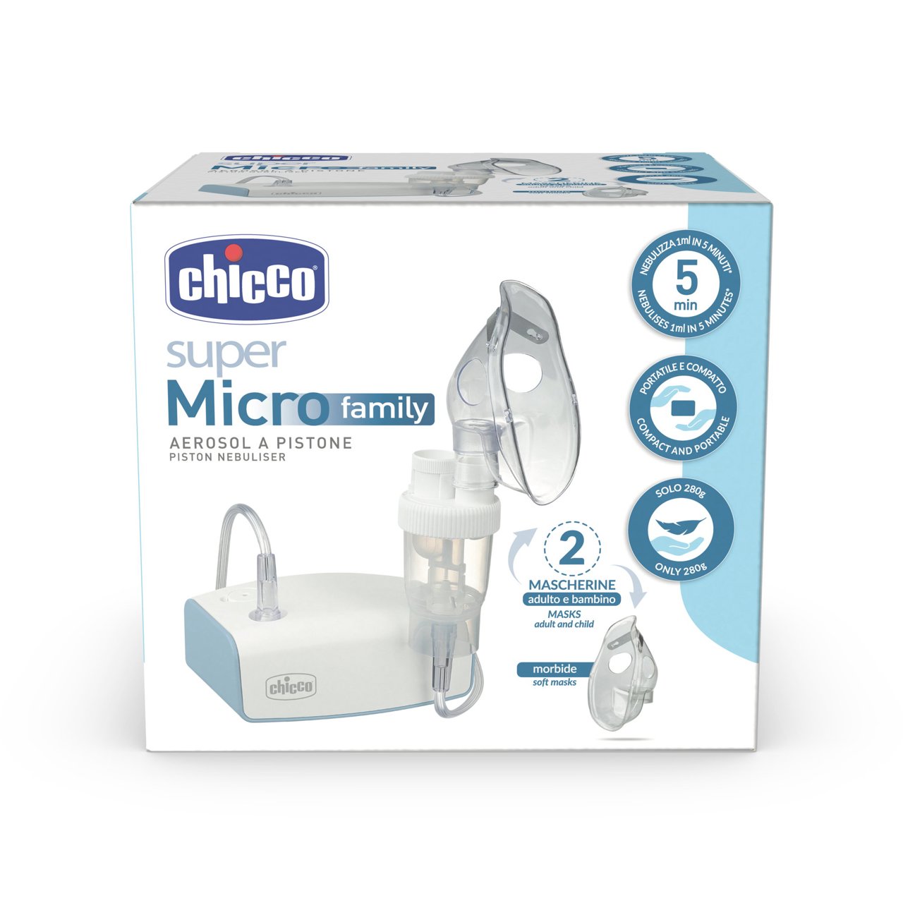 Aerosol Super Micro Family a pistone Chicco