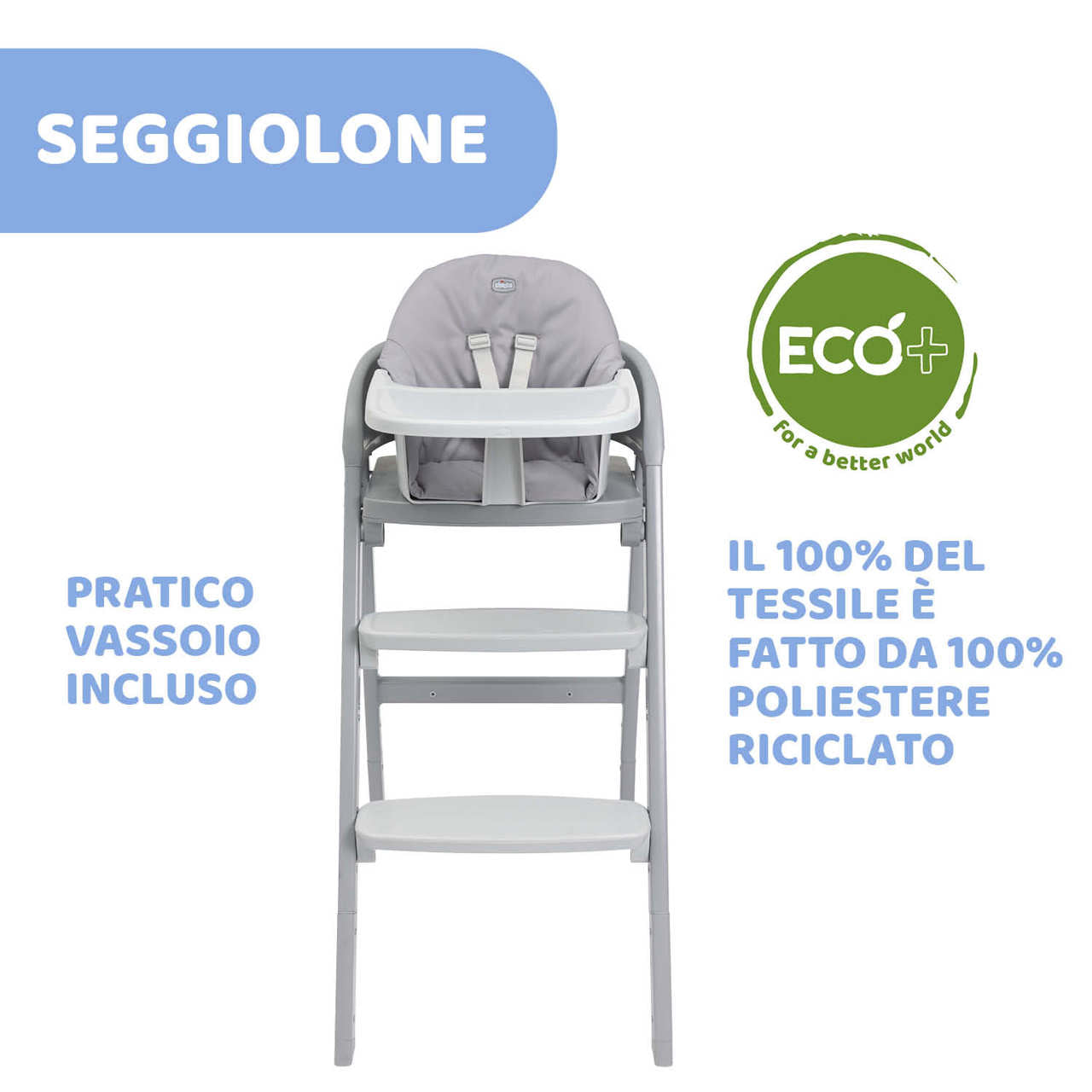 Seggiolone Pappa Crescendo Up Chicco