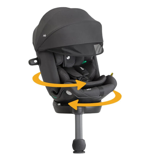 Seggiolino auto Joie i-Spin 360 Max Mercury Mesh con cappotta