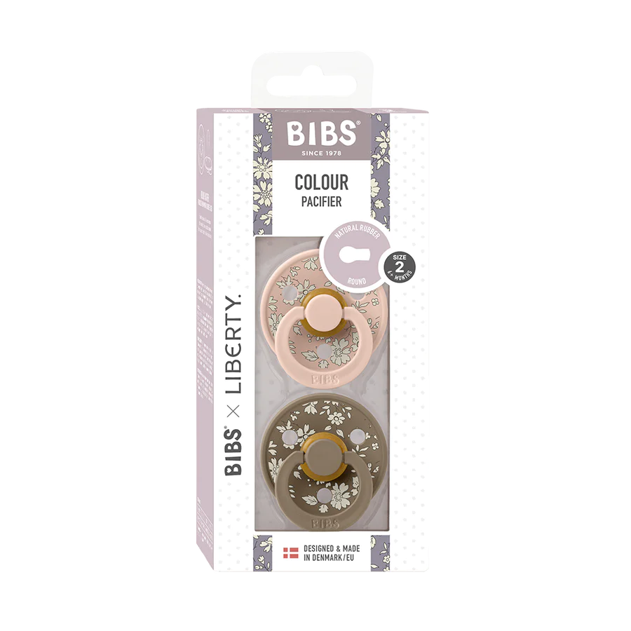 BIBS Liberty 2x  Blush Mix Misura1 (0-6m)