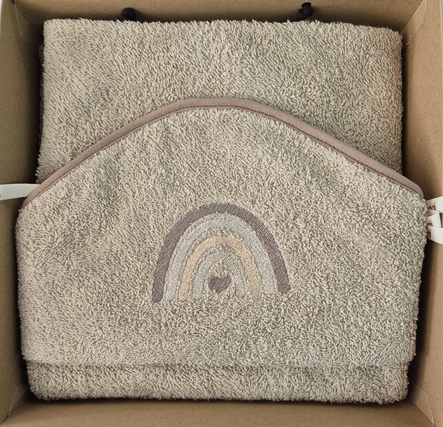 Accappatoio Coccolissimi Raimbow Moka