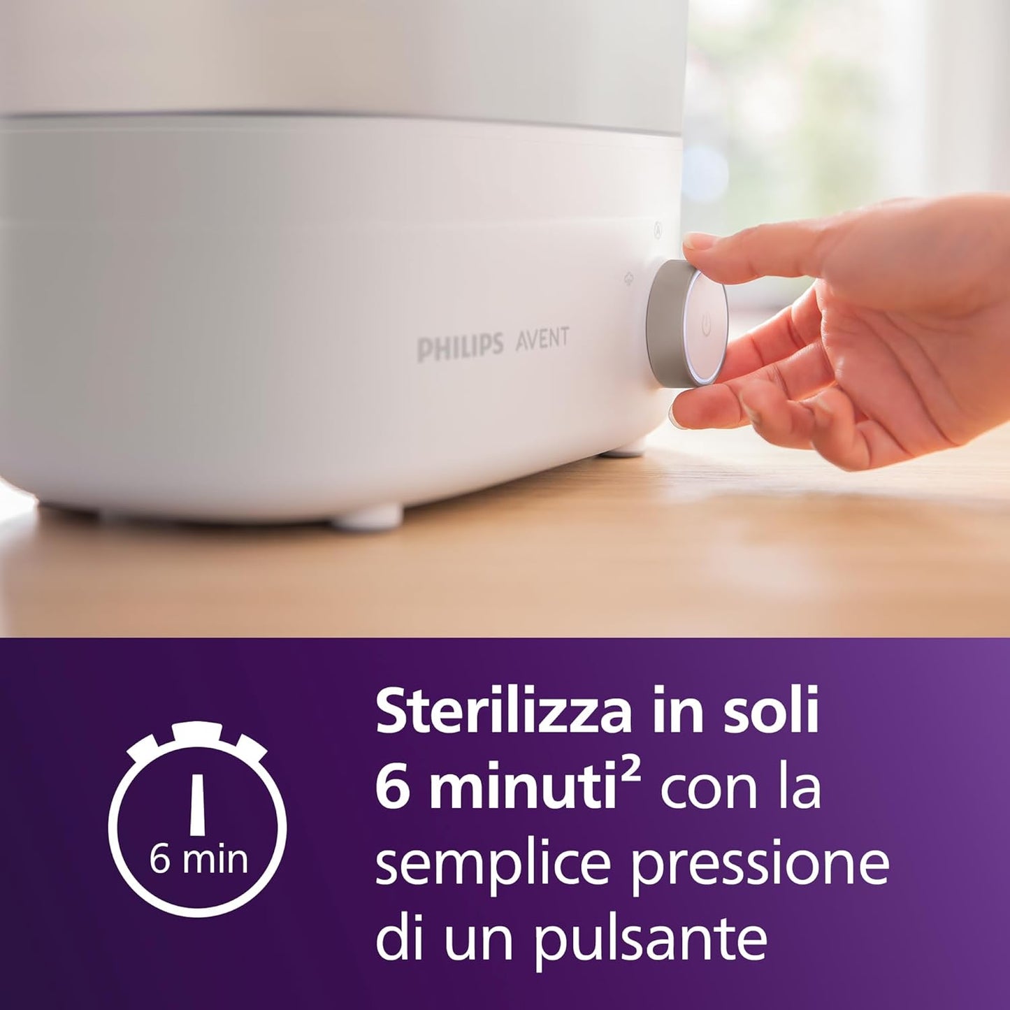 Sterilizzatore per biberon + Asciugatura  Philips Avent